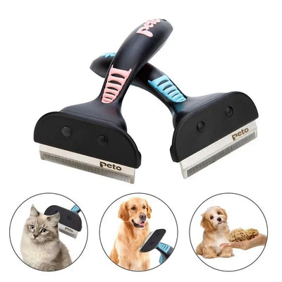 Furmins-Dog Hair Remover Combs, Cat Brush, Grooming Tools, Pet Detachable Clipper Attachment, Pet Trimmer Combs Supply